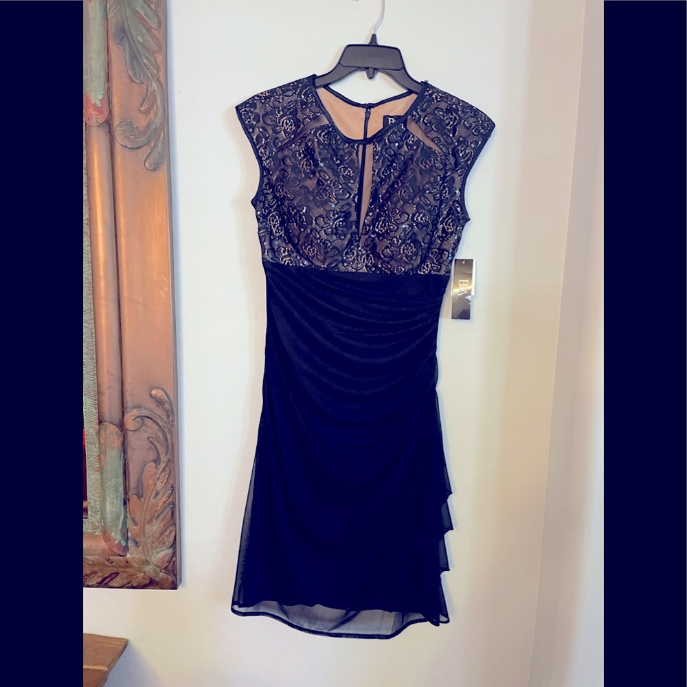 BETSY & ADAM Navy Blue Women’s Dress